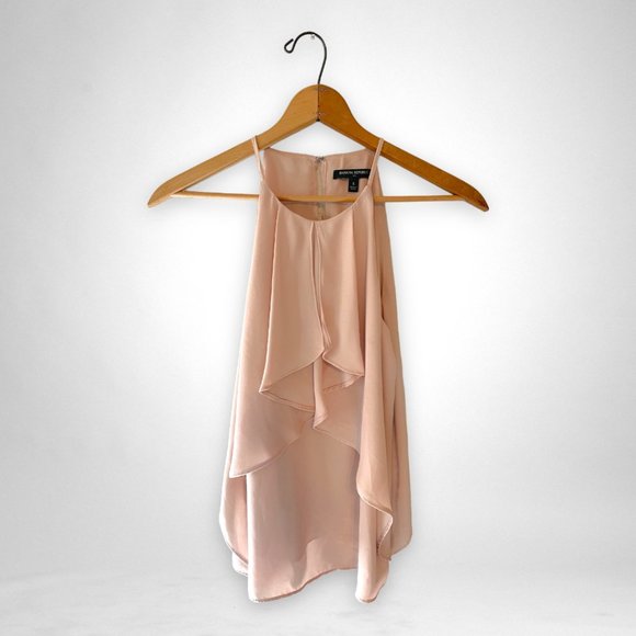 Banana Republic Tops - Banana Republic Women's Pink/Beige High Neck Tank Size Small